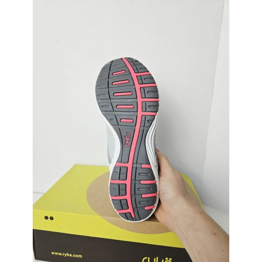 Ryka Womens Shoes NEW size 11W grey pink athletic shoes 728583